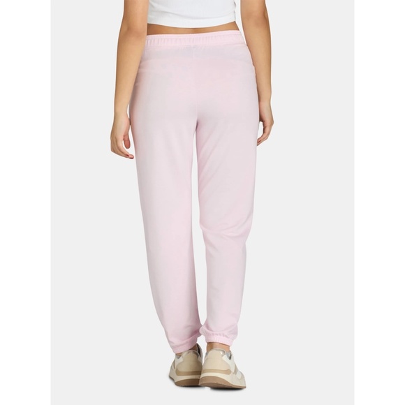 NEW Women 2 piece sweatsuit set Pull over Hoodie w Jogger Pants Pink M - Picture 10 of 17